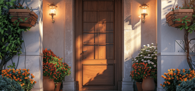 Amélioration esthétique et sécuritaire : astuces pour valoriser son entrée sans se ruiner