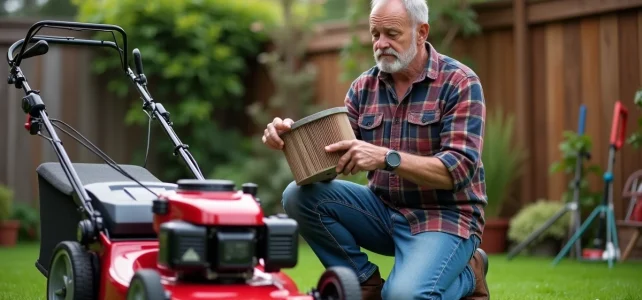 Pourquoi de l&rsquo;huile se retrouve dans le filtre à air de votre tondeuse à gazon ?